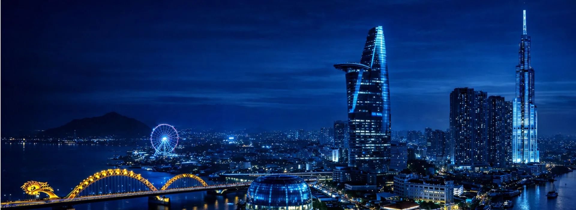 Vietnam Financial Forum 2026 - Da Nang & Saigon Skyline